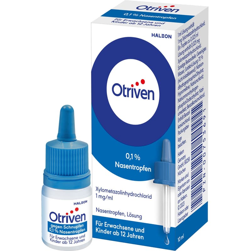 OTRIVEN 0.1% nasal drops