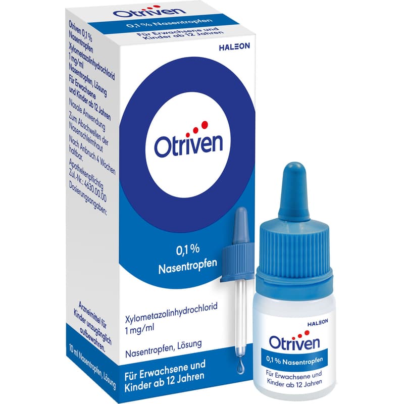 OTRIVEN 0.1% nasal drops
