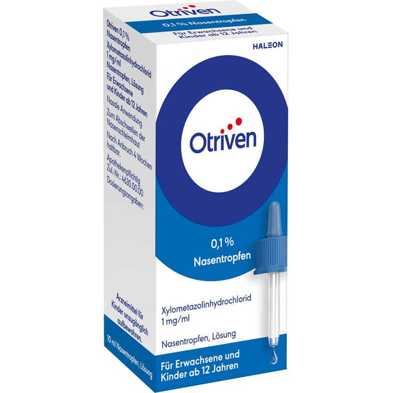 OTRIVEN 0.1% nasal drops