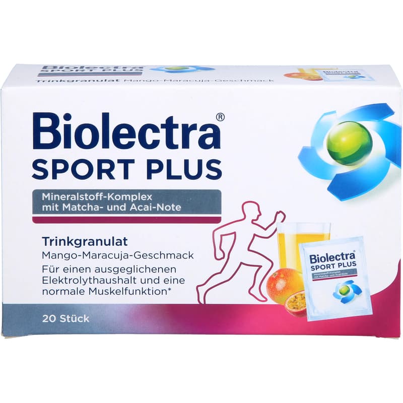 BIOLECTRA Sport Plus Trinkgranulat