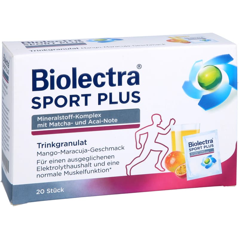 BIOLECTRA Sport Plus Trinkgranulat