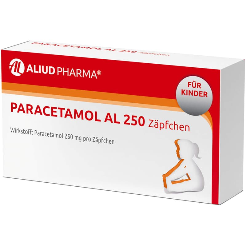 PARACETAMOL AL 250 infant suppositories