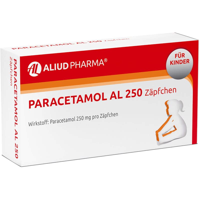 PARACETAMOL AL 250 infant suppositories