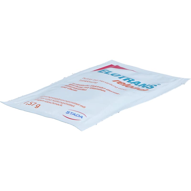 ELOTRANS reload electrolyte powder with vitamins bottle