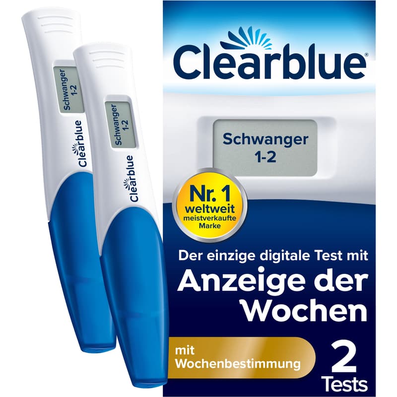 CLEARBLUE Schwangerschaftstest m.Wochenbestimmung