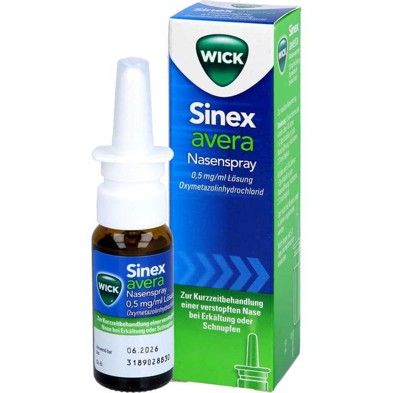 WICK Sinex Avera metered dose spray