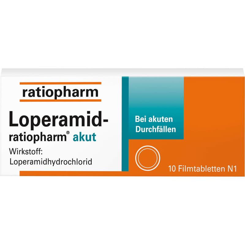 LOPERAMID-ratiopharm acute 2 mg film-coated tablets