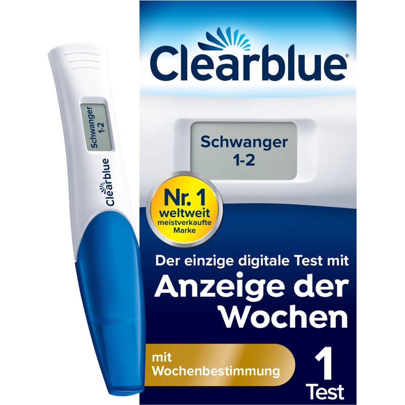 CLEARBLUE Pregnancy Test with Week Determination