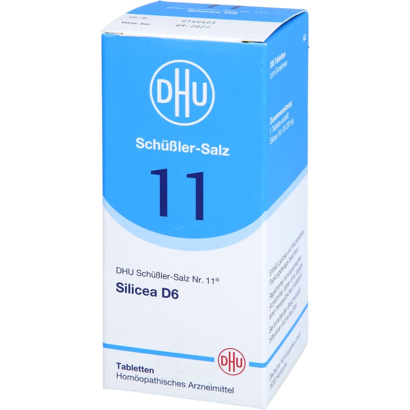 BIOCHEMIE DHU 11 Silicea D 6 tablets