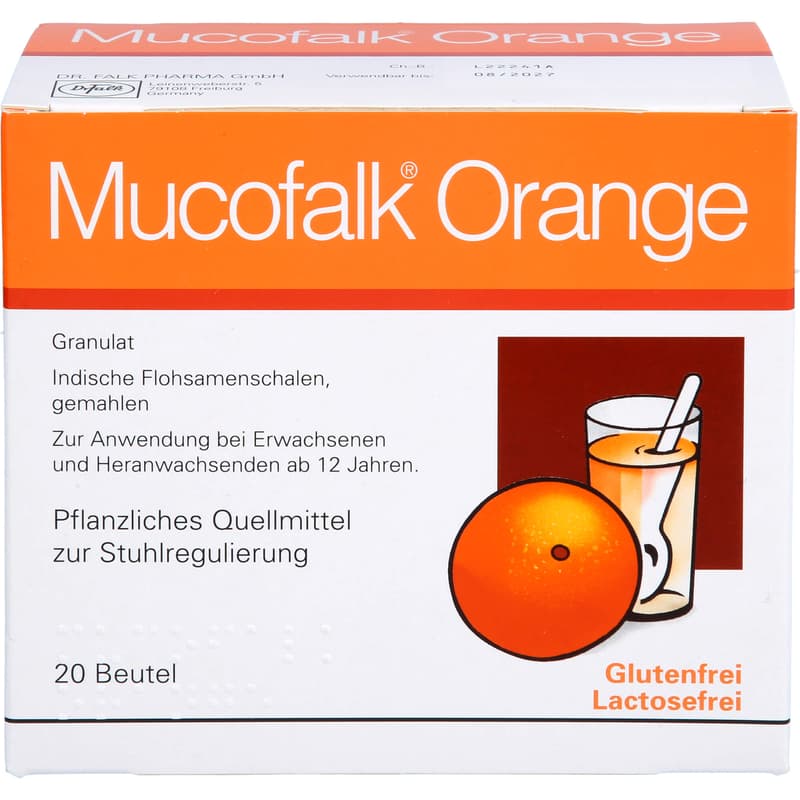 MUCOFALK Orange Gran.z.Herst.e.Susp.z.Einn.Beutel
