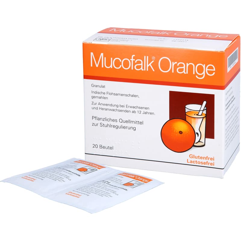MUCOFALK Orange Gran.z.Herst.e.Susp.z.Einn.Beutel