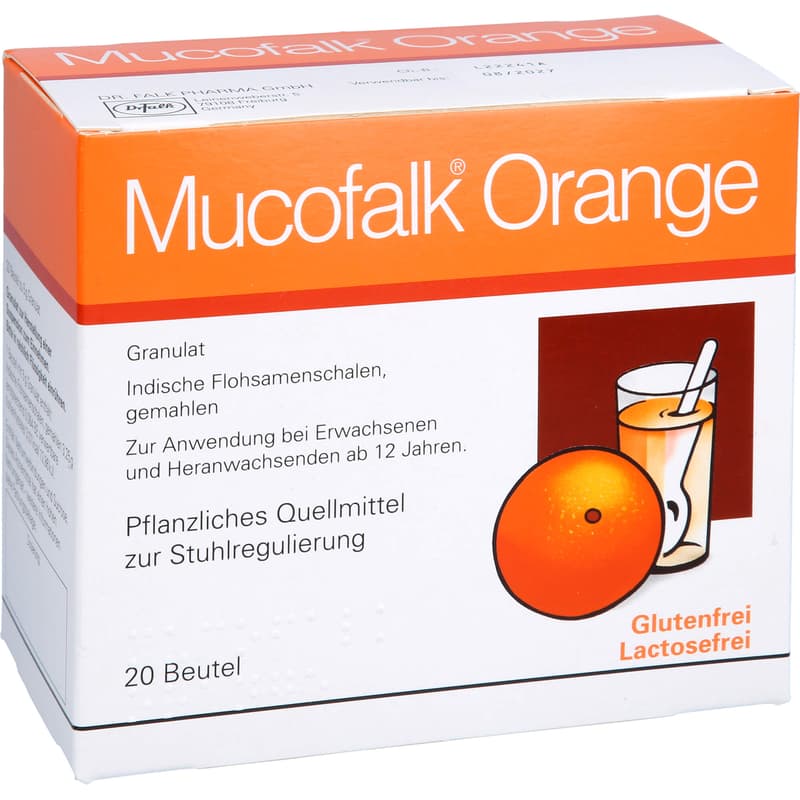 MUCOFALK Orange Gran.z.Herst.e.Susp.z.Einn.Beutel