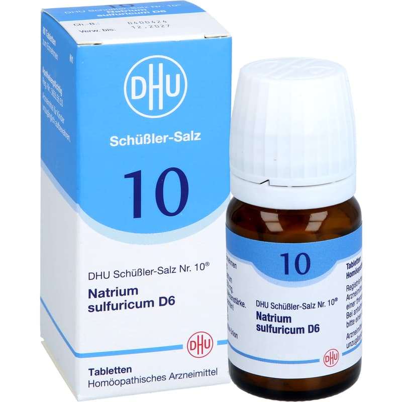 BIOCHEMIE DHU 10 Natrium sulfuricum D 6 Tabletten