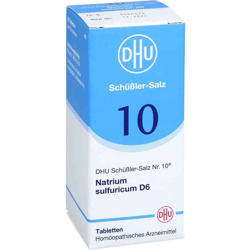 BIOCHEMIE DHU 10 Natrium sulfuricum D 6 Tabletten
