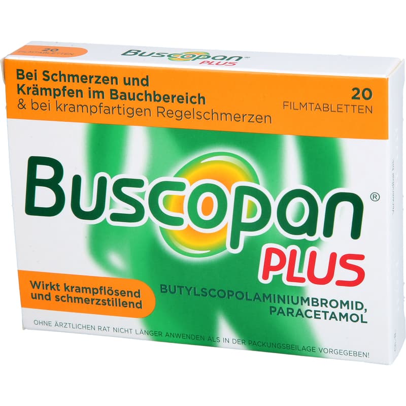 BUSCOPAN plus 10 mg/500 mg Filmtabletten