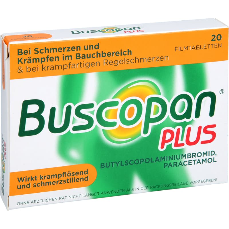 BUSCOPAN plus 10 mg/500 mg Filmtabletten