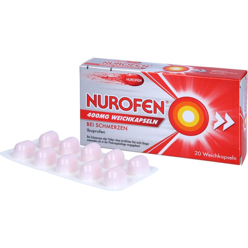 NUROFEN 400 mg soft capsules