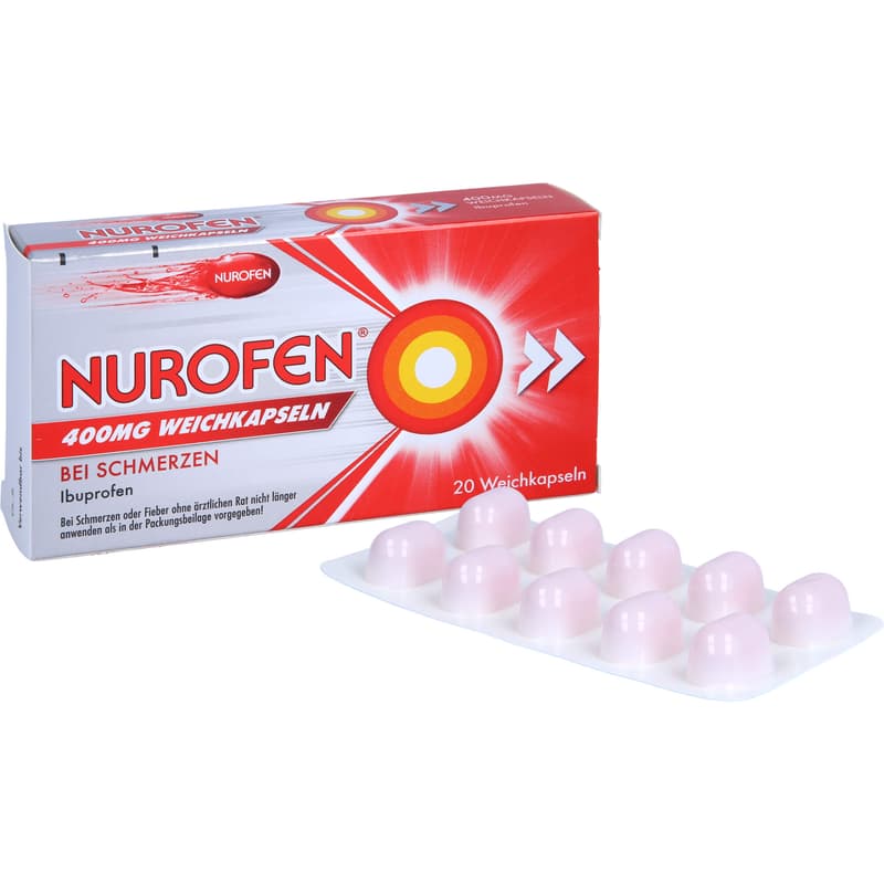 NUROFEN 400 mg soft capsules