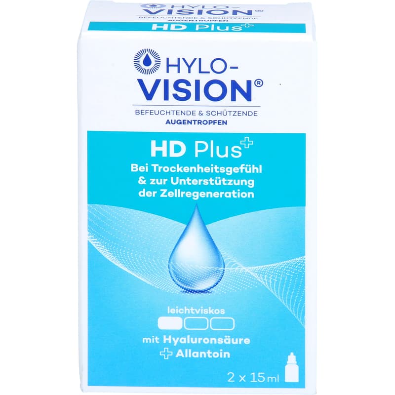 HYLO-VISION HD Plus eye drops