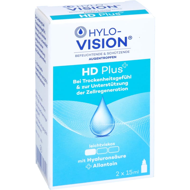 HYLO-VISION HD Plus eye drops