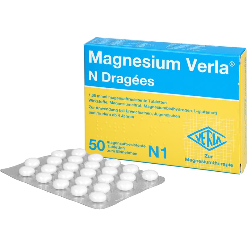 MAGNESIUM VERLA N Coated Tablets
