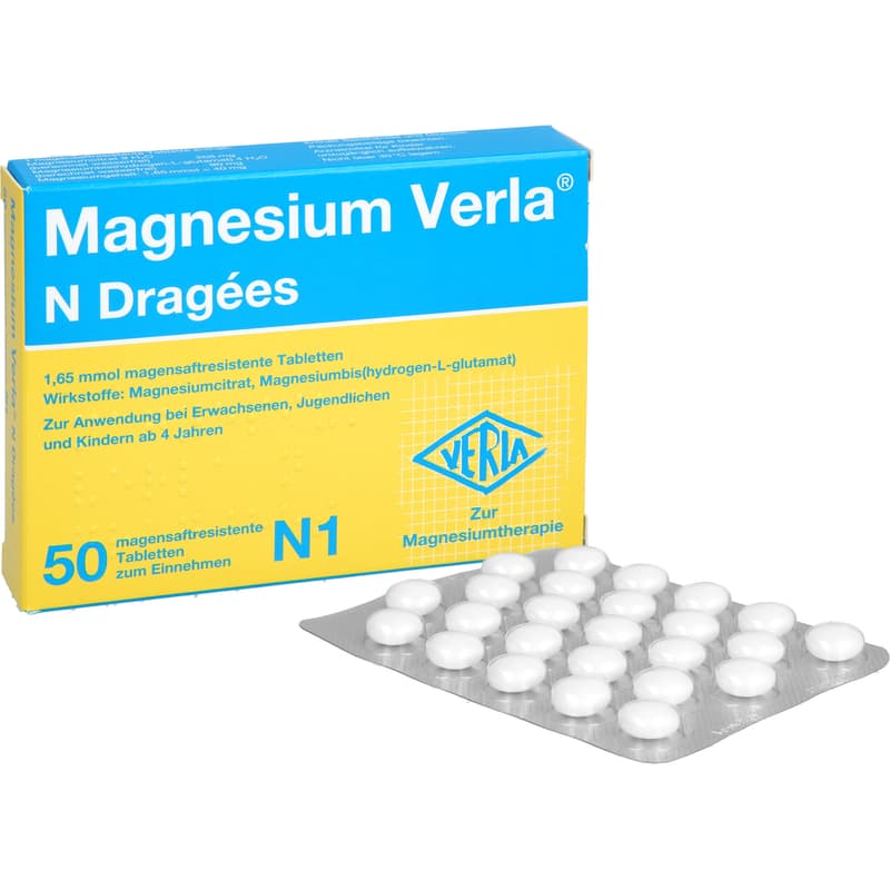 MAGNESIUM VERLA N Coated Tablets
