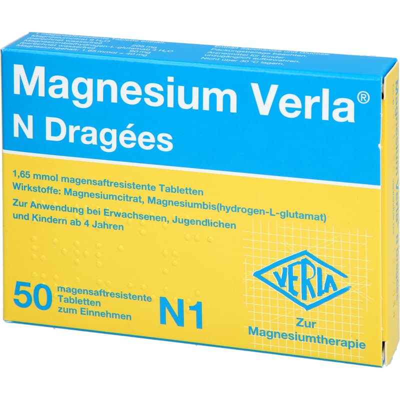 MAGNESIUM VERLA N Coated Tablets