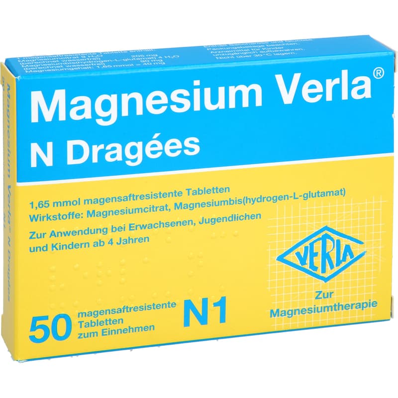 MAGNESIUM VERLA N Coated Tablets
