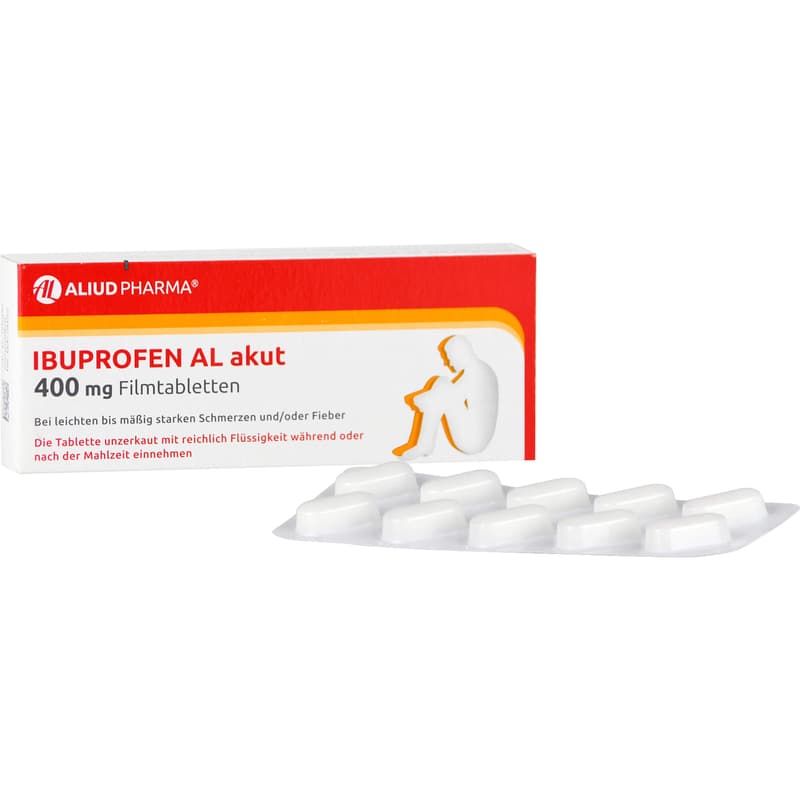 IBUPROFEN AL acute 400 mg film-coated tablets