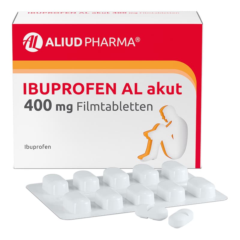 IBUPROFEN AL acute 400 mg film-coated tablets