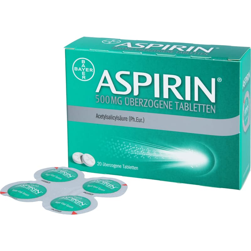 ASPIRIN 500 mg coated tablets