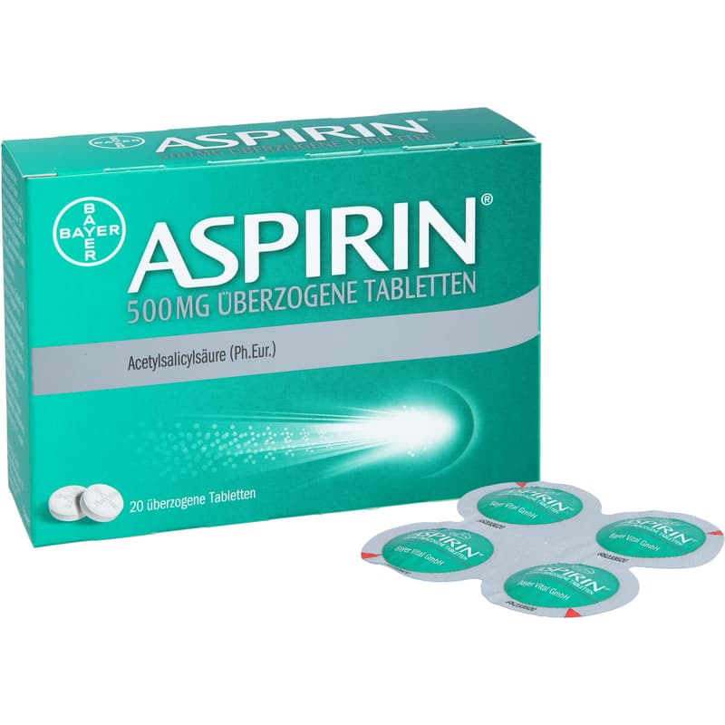 ASPIRIN 500 mg coated tablets
