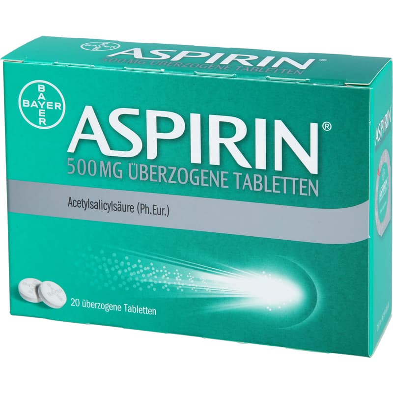 ASPIRIN 500 mg coated tablets