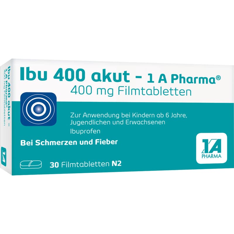 IBU 400 acute-1A Pharma film-coated tablets