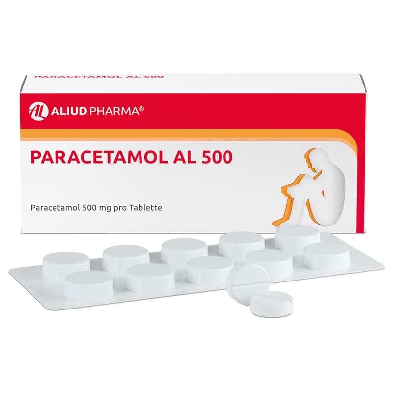 PARACETAMOL AL 500 Tabletten