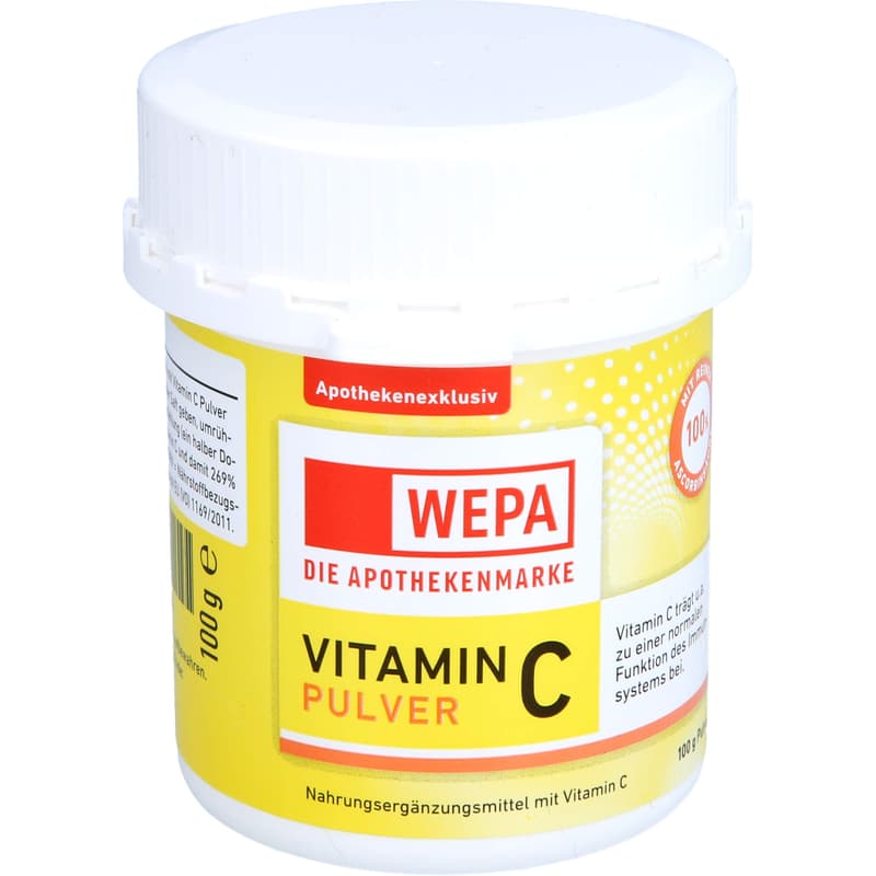 WEPA Vitamin C Pulver Dose