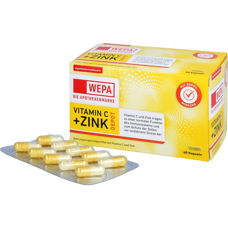 WEPA Vitamin C+Zink Kapseln