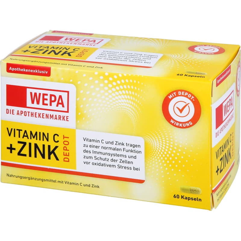 WEPA Vitamin C+Zink Kapseln