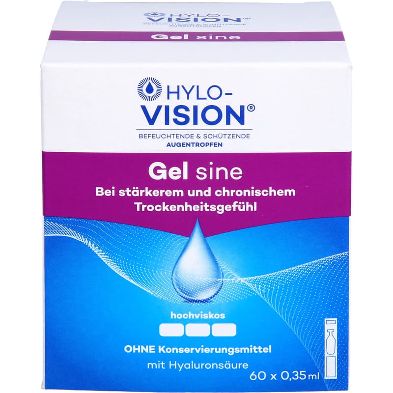 HYLO-VISION Gel sine Einzeldosispipetten
