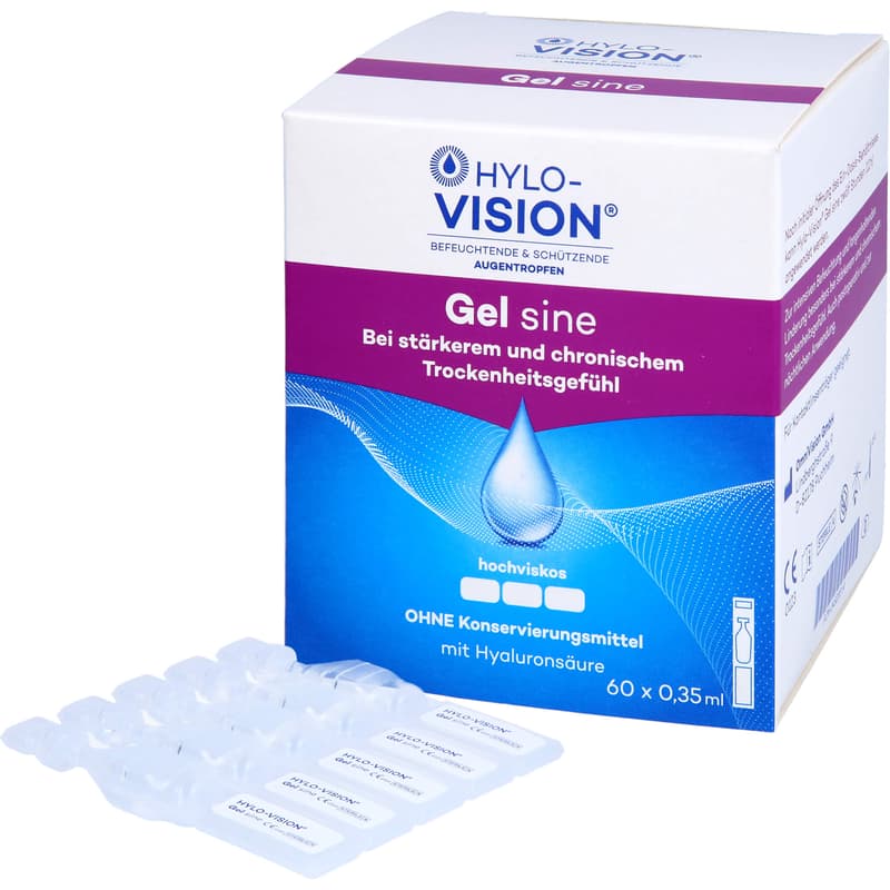 HYLO-VISION Gel sine Einzeldosispipetten
