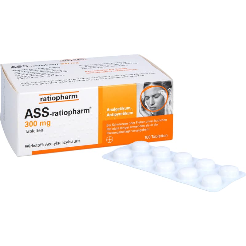 ASS-ratiopharm 300 mg Tabletten