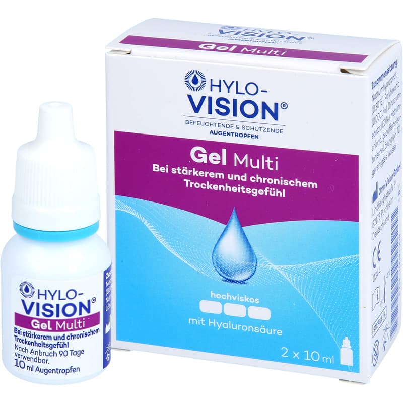 HYLO-VISION Gel multi Augentropfen