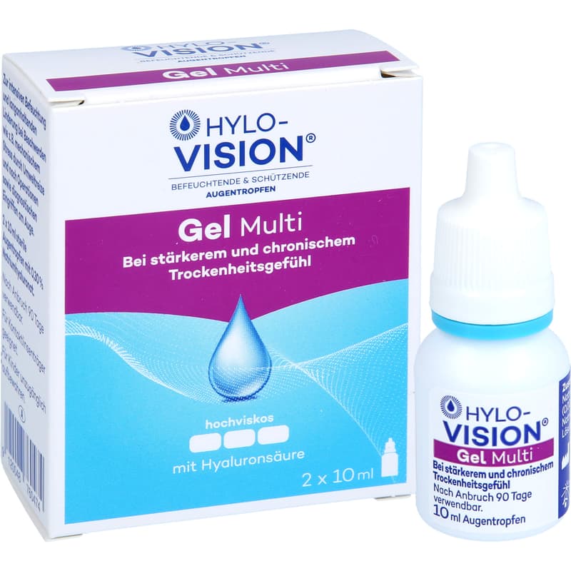 HYLO-VISION Gel multi Augentropfen