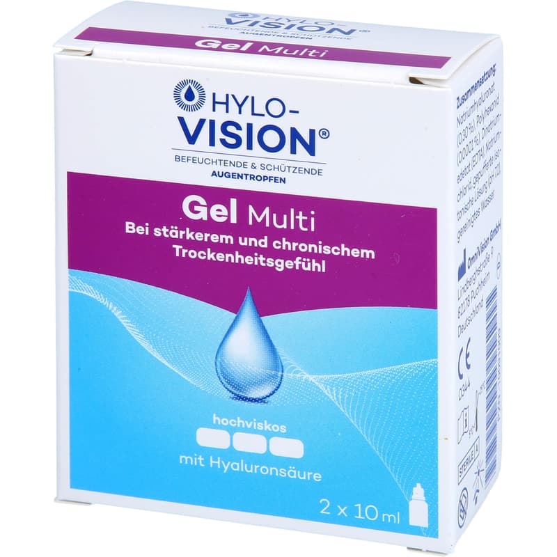 HYLO-VISION Gel multi Augentropfen