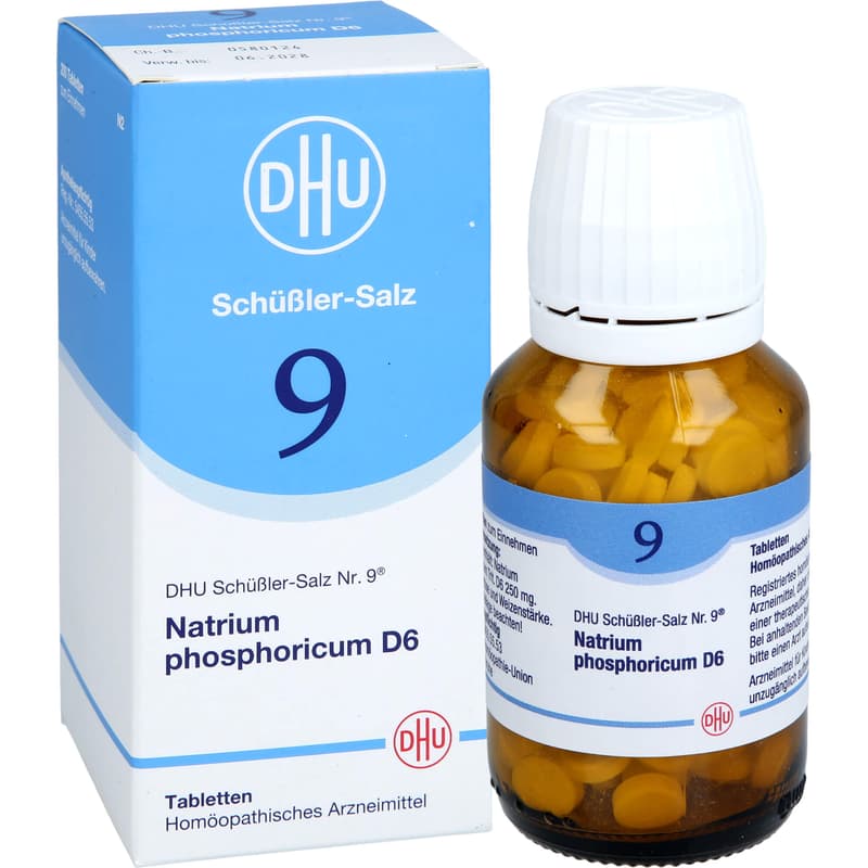 BIOCHEMIE DHU 9 Natrium phosphoricum D 6 Tabletten
