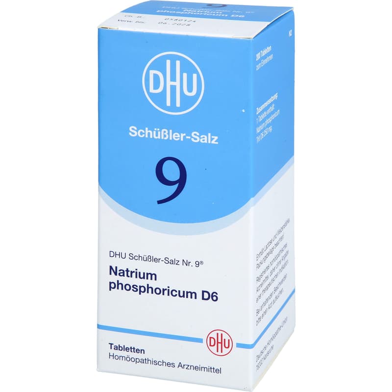 BIOCHEMIE DHU 9 Natrium phosphoricum D 6 Tabletten