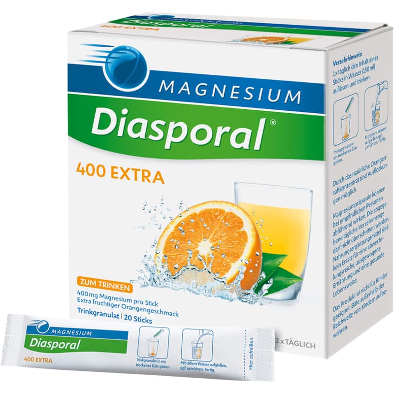 MAGNESIUM DIASPORAL 400 Extra Trinkgranulat