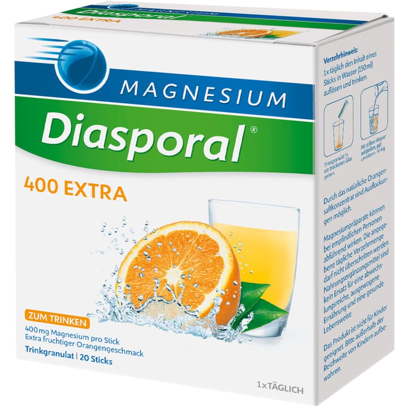 MAGNESIUM DIASPORAL 400 Extra Trinkgranulat