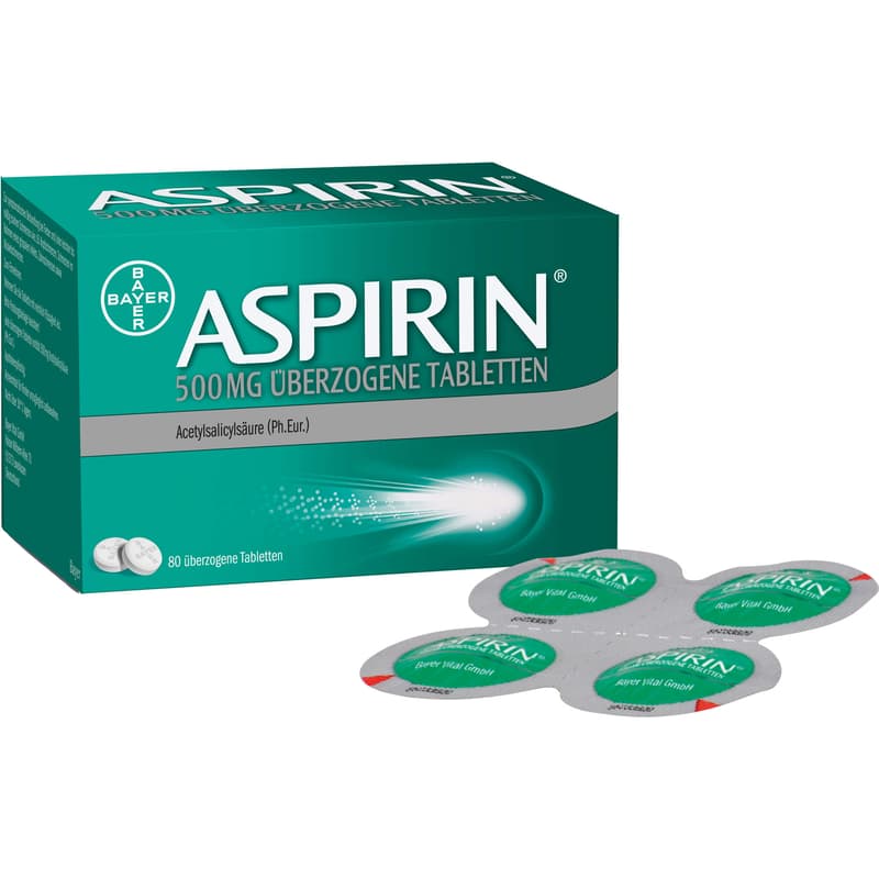 ASPIRIN 500 mg coated tablets