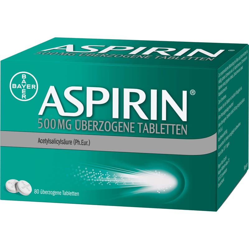 ASPIRIN 500 mg coated tablets